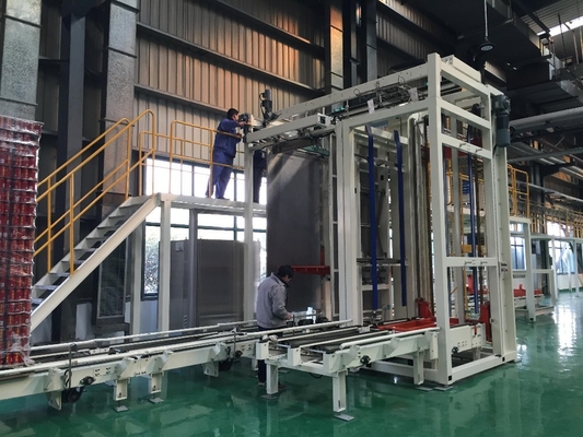 Glass / Cans Bottles Automated Packaging Machines for Bottling Production Line
