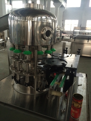 Customized SUS304 Automatic  Beverage Water Mango Pineapple Juice Filling Machine 220V/380V/110V Liquid Processing Line