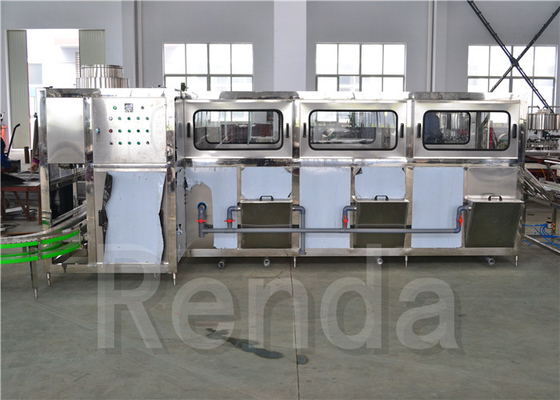 Automated 900BPH 5 Gallon Barrel Filling Machine With Rinsing Filling Sealing SUS304