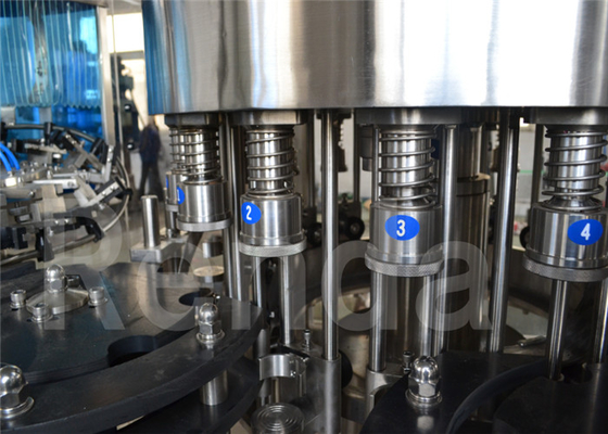 200 ml - 2000 ml Automatic Liquid Filler Machine , Water Bottle Filling Machine And Equipment