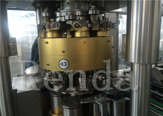 Vacuum 3 IN 1 Juice Laundry Determent Juice Filling Machine Washing / Filling / Capping Function 10000BPH