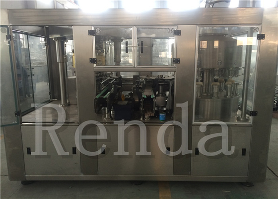 Vacuum 3 IN 1 Juice Laundry Determent Juice Filling Machine Washing / Filling / Capping Function 10000BPH