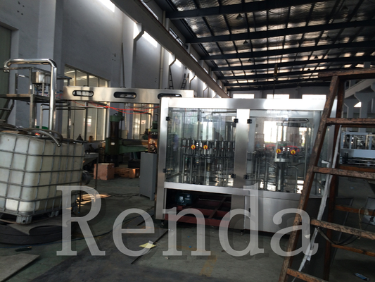 Automatic Water Bottle Filling Machine / Wrapping Machine 380V CE Certification