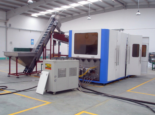 Full Automatic 4000BPH Bottle Blowing Machine , PET Bottle Injection Moulding Machine