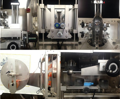 Hochgeschwindigkeits sondern Sie/Phase der Doppelt-Hauptärmel-Aufkleber-Etikettiermaschine-380V 3 480 Kilogramm aus