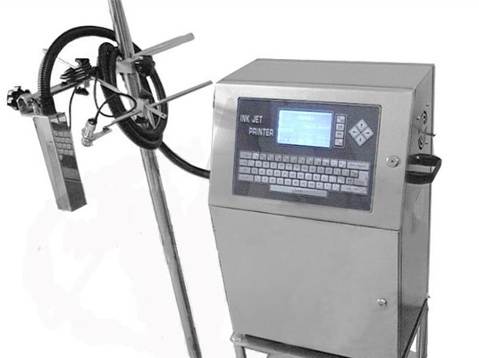 Selbst-HAUSTIER Glas kann Verfallsdatums-Druckmaschine für Uhr-Einstellung abfüllen