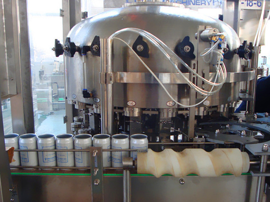 Elektrisches Gas-Getränk kann Füllmaschine-/Bier-Wein-flüssige Füllungs-Maschinerie